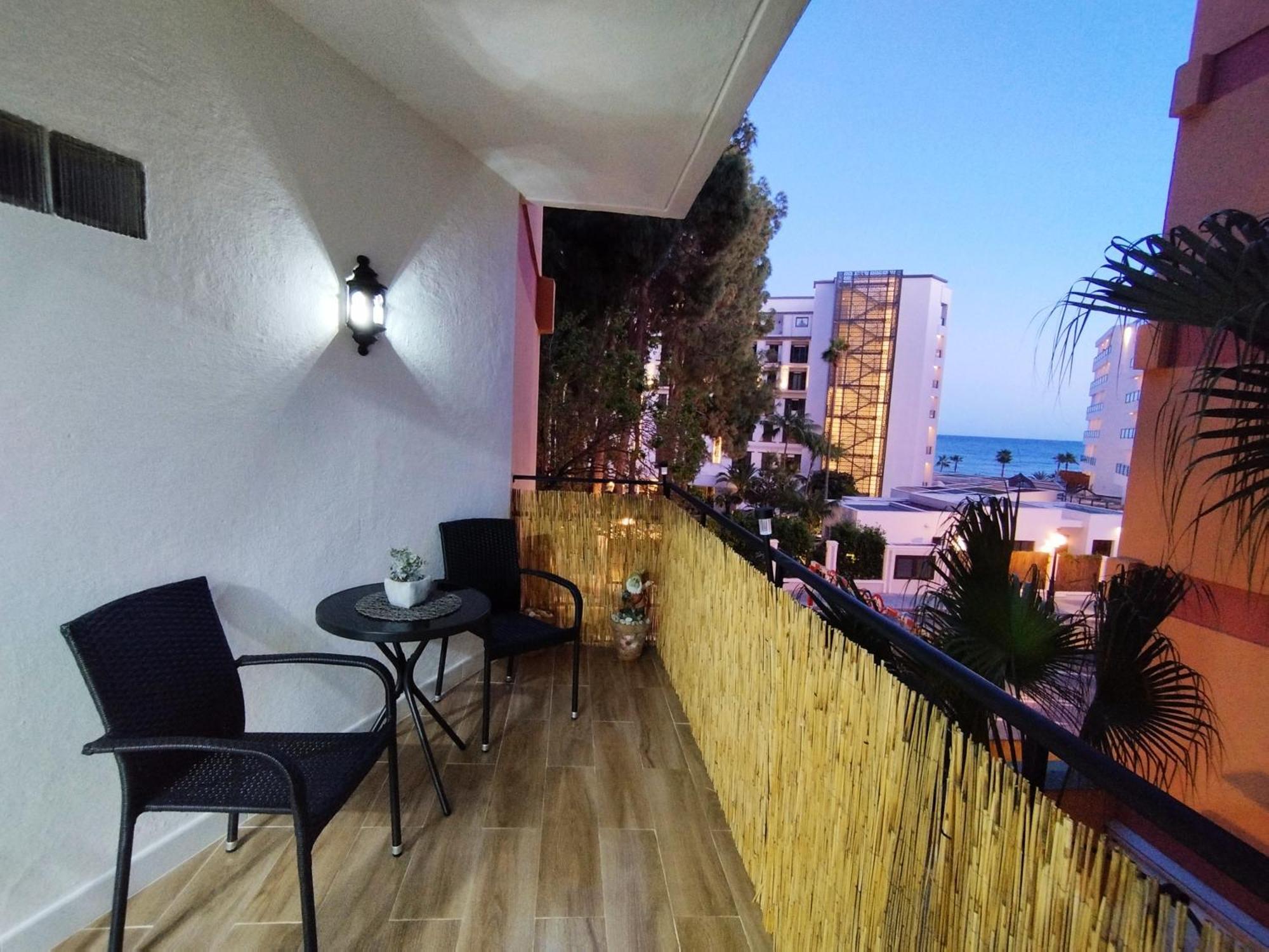 Amazing Front Sea View Studio. Marbella Centre Kültér fotó
